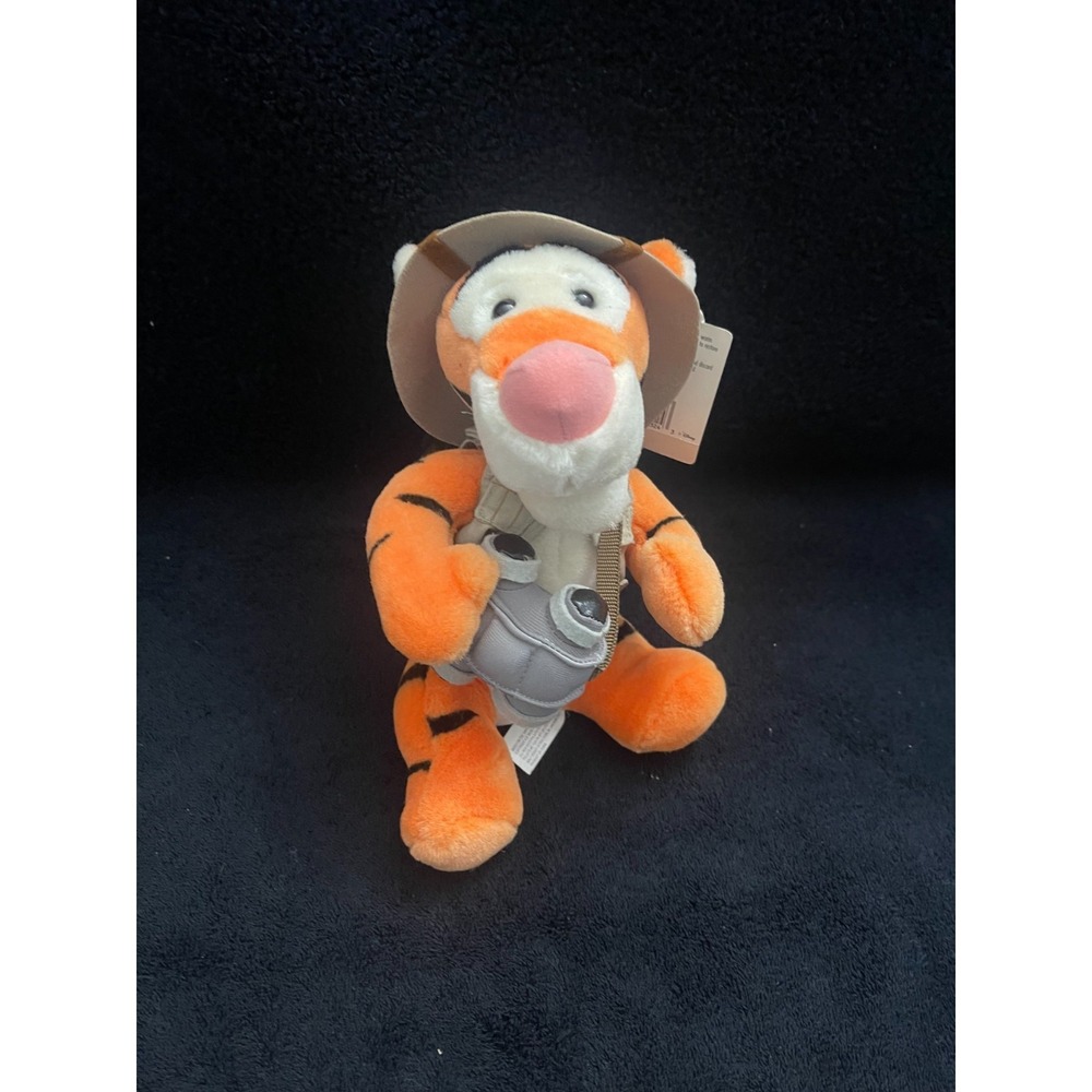 Tigger Safari Explorer Plush Binoculars Walt Disney World 8" Animal Kingdom Tag